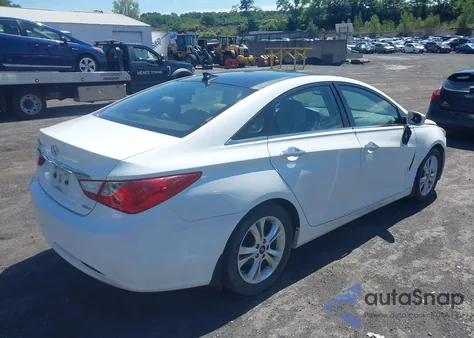 2012 Hyundai Sonata Limited из США, поврежденный, VIN 5NPEC4AC4CH376740
